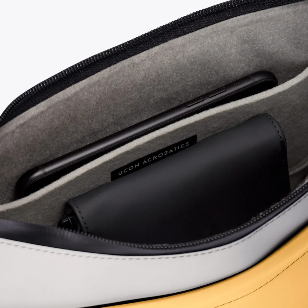 Ucon Acrobatics Alva Medium Bag GlacierGrey-Lemon Fashion
